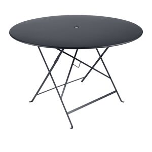 Fermob - Bistro Table Ø 117 Cm, Anthracite - Utendørs Spisebord - Grå - Metall