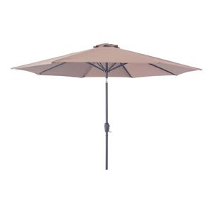 Houston parasoll Ø300cm tilt funksjon, heis sandfarget.