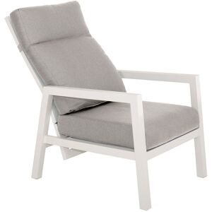 SparMax Jamaica Loungestol I Hvit Aluminium