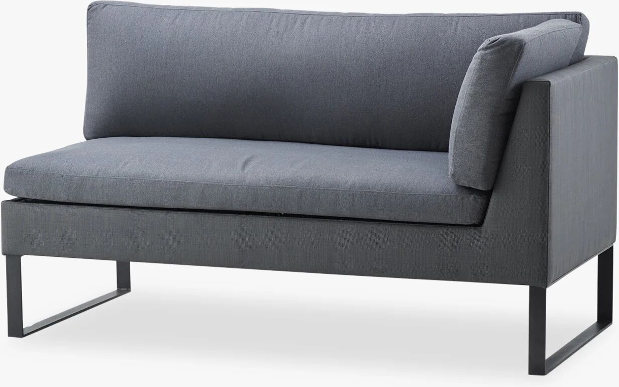 Cane-Line Flex 2-Seters Sofa Venstre Modul, Grå