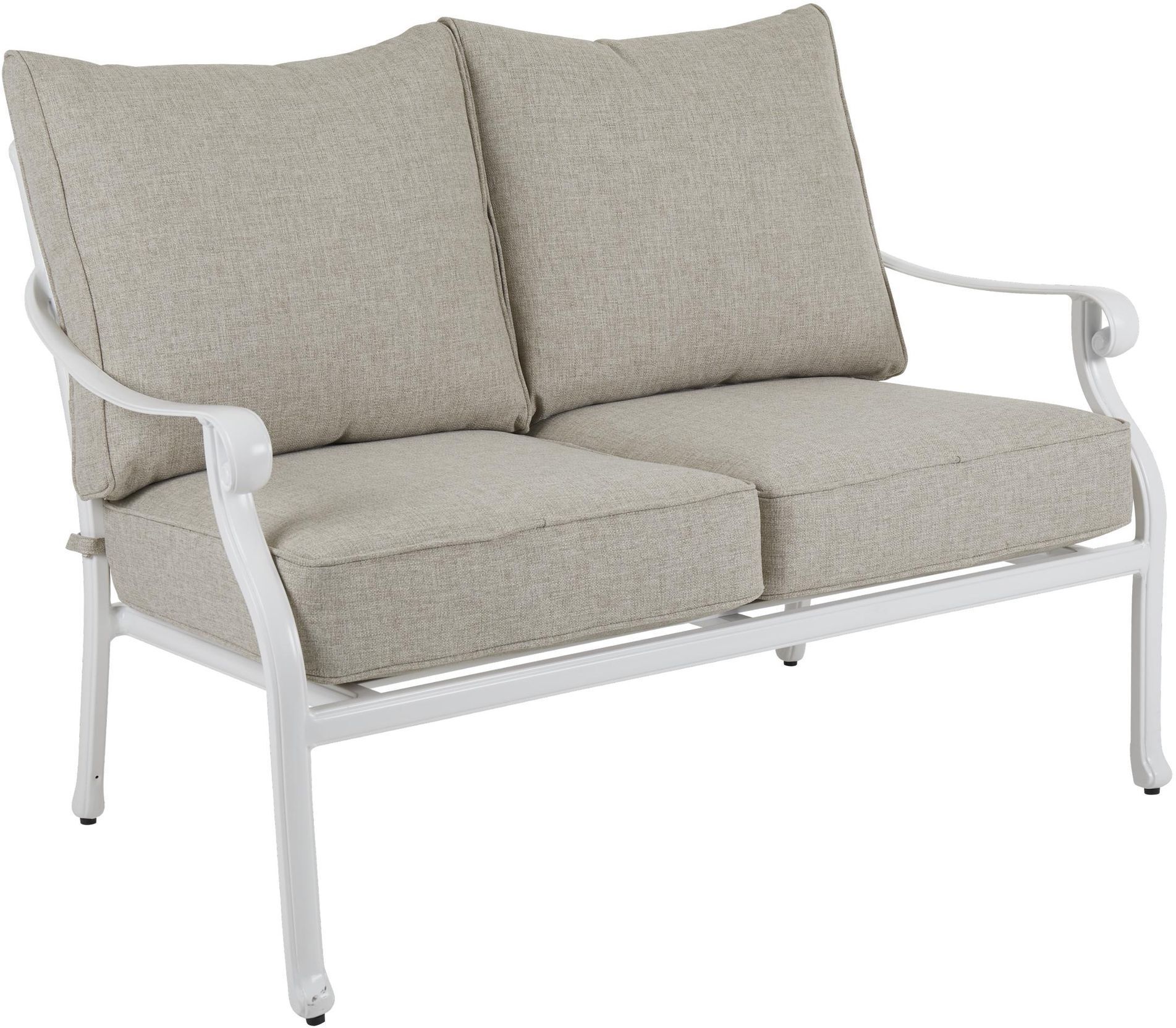 Brafab Arras 2-pers. Loungesofa - Hvit/Sand   Unoliving