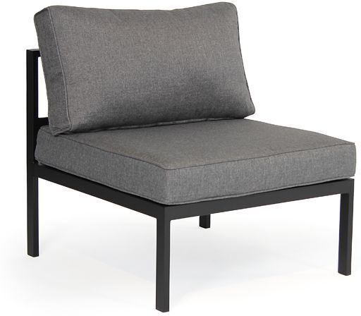 Brafab - Leone Loungesofa - Sort/grå - midter   Unoliving