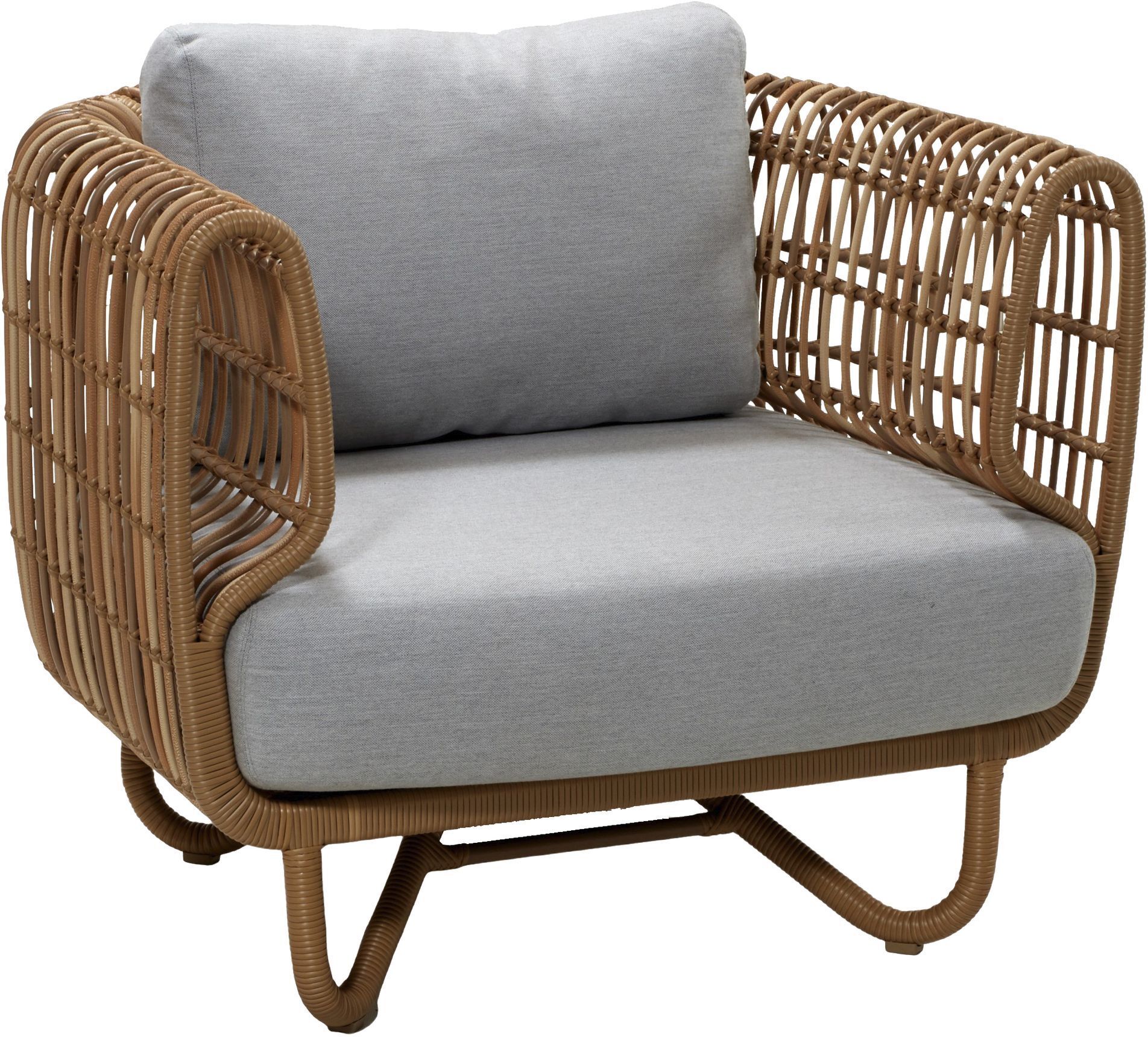 Cane-line OUTDOOR, Nest loungestol, Natur, Cane-line Weave®   Unoliving