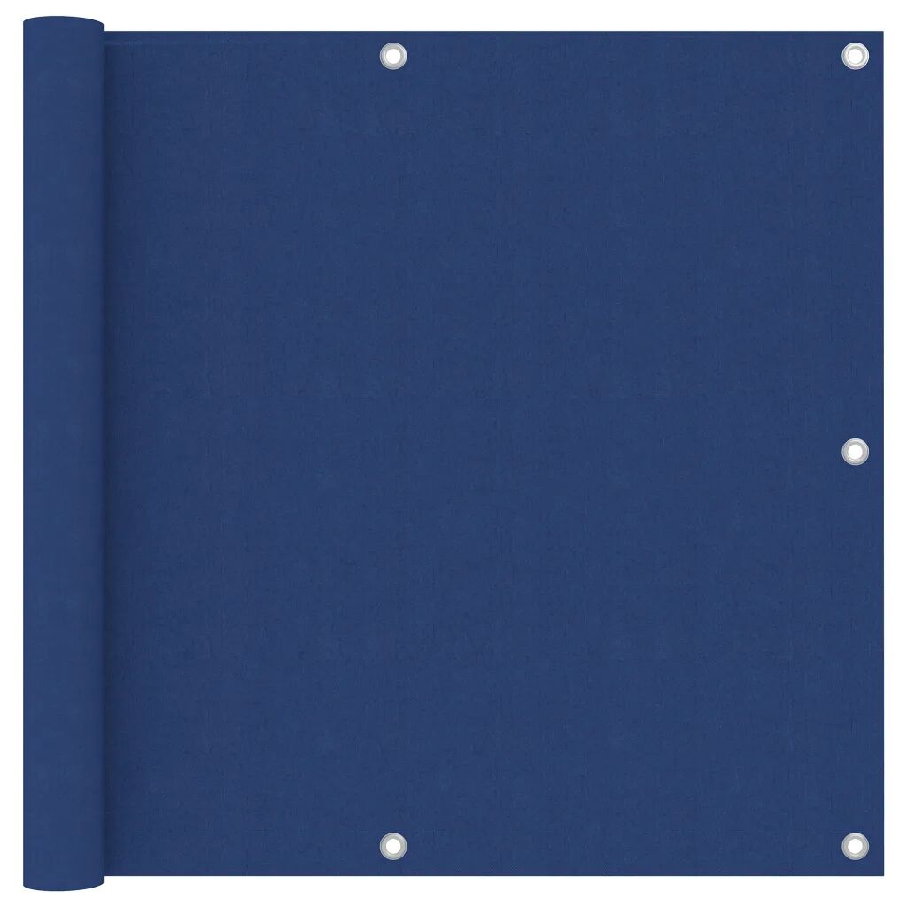 vidaXL Balkongskjerm blå 90x300 cm oxfordstoff