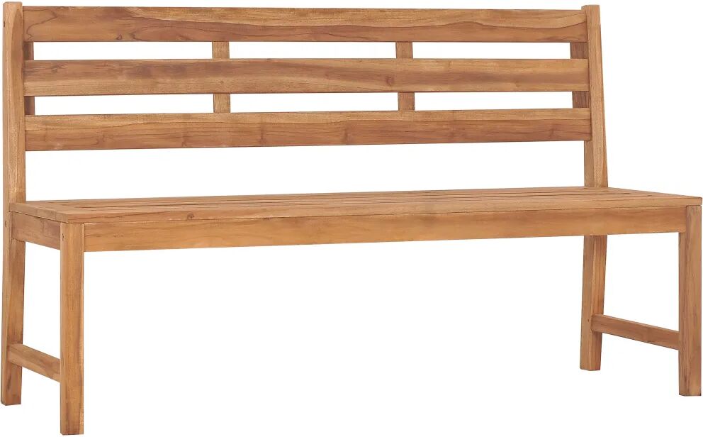 vidaXL Hagebenk 150 cm heltre teak