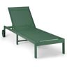 Blumfeldt Lucca Lounger, leżak ogrodowy, leżanka, 4 pozycje, poliester, aluminium