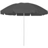 vidaXL Parasol plażowy, antracytowy, 240 cm