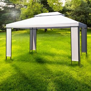 vidaXL Gazebo 3x4 m branco