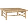 vidaXL Mesa de jardim 65 x 65 x 30 cm bambu