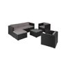 Tectake Conjunto De Rattan Lignano Com 2 Poltronas