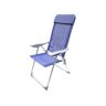 Papillon Silla playa estructura aluminio, reclinable 5 posiciones, silla multiposición, silla con reposabrazos