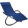 Keter Espreguiçadeira de Luxo Swing Rocker Mônaco Azul 14-700895