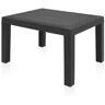 Duehome Mesa de centro de exterior Nua, , 59 cm (ancho), Antracita