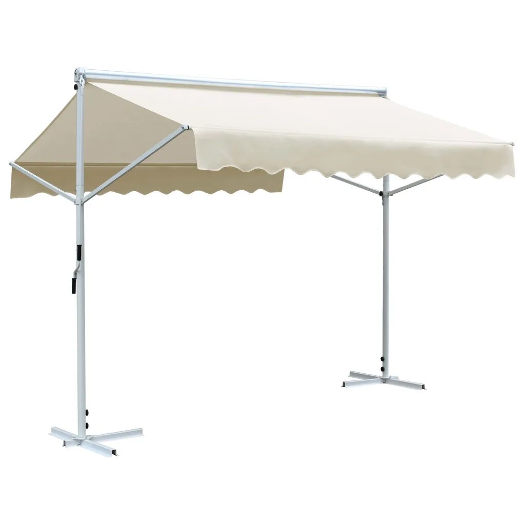 vidaXL Toldo de pé 3x3 m creme