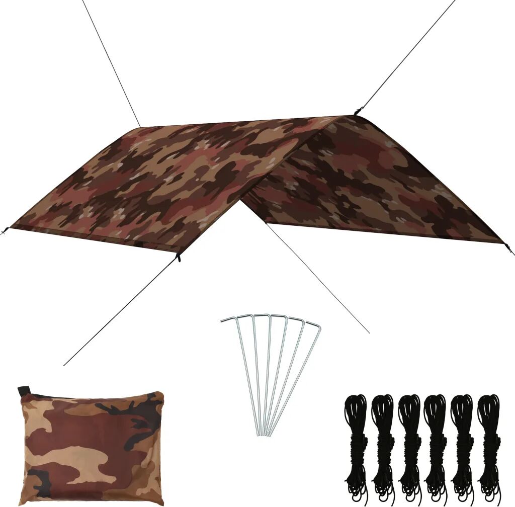 vidaXL Lona de exterior 3x2 m camuflagem