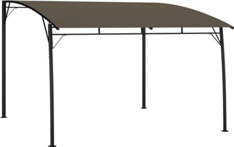 Vidaxl Toldo Para-Sol (Cinzento Topo - Poliéster - 3x3x2.55 m)