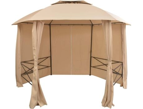 Vidaxl Tenda (Bege - Tecido - 360x312x265 cm)