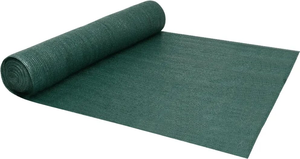 vidaXL Plasă protecție intimitate, 1,8x50 m, verde, HDPE, 150 g/m²