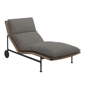 Gloster - Zenith Lounger - Wicker - Solstolar Och Solsängar - Trä