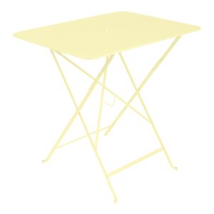 Fermob - Bistro Bord 77x57 Cm Frosted Lemon A6 - Gul - Balkong- Och Cafébord - Metall