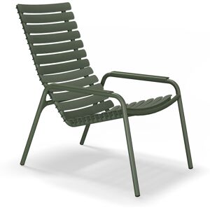 Houe - Reclips Lounge Chair - Olive Green