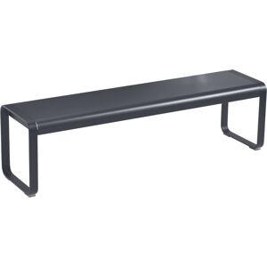 Fermob - Bellevie Bench Anthracite - Grå - Trädgårdsbänkar - Metall