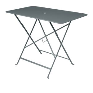 Fermob - Bistro Table 97 X 57 Cm, Storm Grey - Grå - Balkong- Och Cafébord - Metall