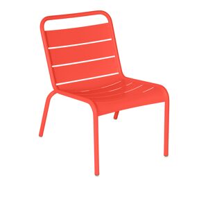 Fermob - Luxembourg Lounge Chair - Capucine - Fåtöljer Utomhus - Metall