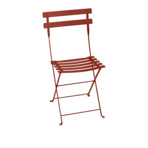 Fermob - Bistro Metal Chair - Red Ochre - Röd - Balkong- Och Cafébord - Metall
