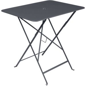 Fermob - Bistro Table 77 X 57 Cm, Anthracite - Grå - Balkong- Och Cafébord - Metall