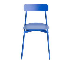 Petite Friture - Fromme Chair, Blue - Matstolar Utomhus