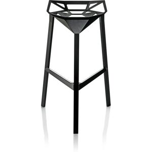 Magis - Stool One Medium H67 Grey/green - Grön - Barstolar Utomhus - Metall