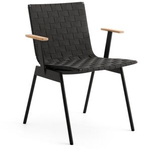 &tradition; - Ville Outdoor Armchair Av34, Warm Black