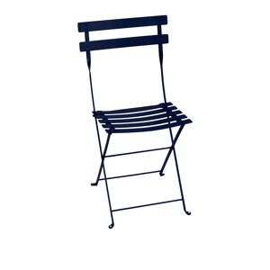 Fermob - Bistro Metal Chair - Deep Blue - Balkong- Och Cafébord - Blå - Metall