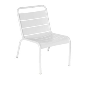 Fermob - Luxembourg Lounge Chair, Cotton White - Fåtöljer Utomhus - Metall