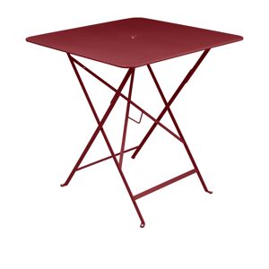 Fermob - Bistro Table 71 X 71 Cm, Chili - Röd - Balkong- Och Cafébord - Metall