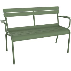 Fermob - Luxembourg 2-Seater Garden Bench - Cactus - Trädgårdsbänkar