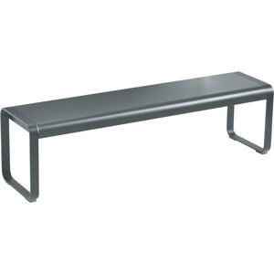 Fermob - Bellevie Bench Storm Grey - Grå - Trädgårdsbänkar - Metall