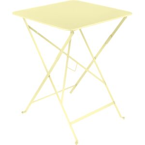 Fermob - Bistro Bord 57x57 Cm Frosted Lemon A6 - Gul - Balkong- Och Cafébord - Metall