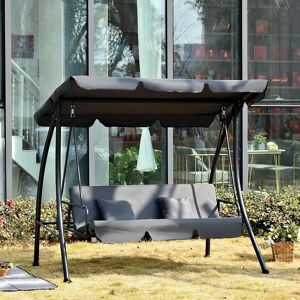 Freeport Park Katarina Swing Seat gray 170.0 H x 200.0 W x 125.0 D cm