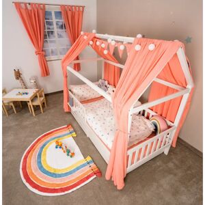 Isabelle & Max Kronqui Organic Muslin Canopy orange