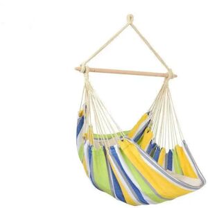 Dakota Fields Aransa Relax Hanging Chair gray/green 130.0 H x 100.0 W x 130.0 D cm