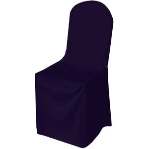 Symple Stuff Round Top Polyester Chair Cover 10PC black 50.0 H x 12.0 W x 12.0 D cm