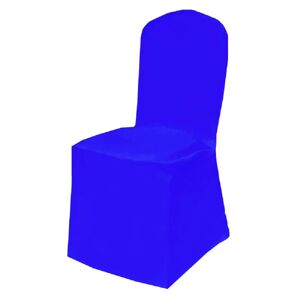 Symple Stuff Round Top Polyester Chair Cover 10PC blue 50.0 H x 12.0 W x 12.0 D cm