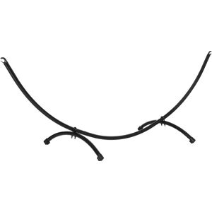 Outsunny - 3(m) Metal Hammock Stand Frame Replacement Garden Outdoor Patio - Black