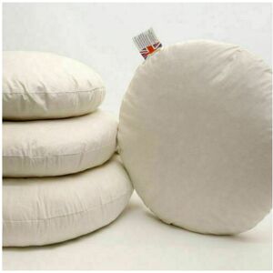 willows direct (10" ROUND) Customised Duck Feather Round Cushion  Inners Pads