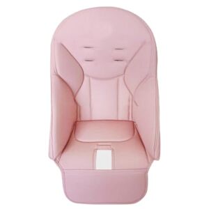 Rurunklee Baby High Chair PU Leather Seat Cushion Liner Mat Pad Cover and High Chair Straps