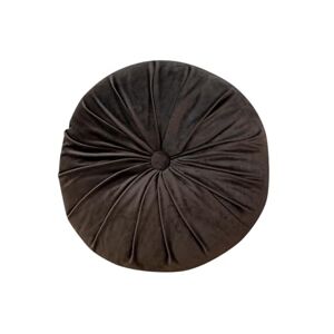 DOTBUY-SHOP Velvet Chair Cushions, Round Garden Chair Cushions Non Slip Seat Pads Comfortable Chair Pads for Children, Retro Adult Seat Cushions for Dining Chairs (35X35cm,Coffee)