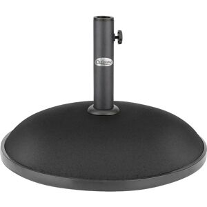 Christow 25kg Round Parasol Base With 35mm 38mm 48mm Adaptor - Black