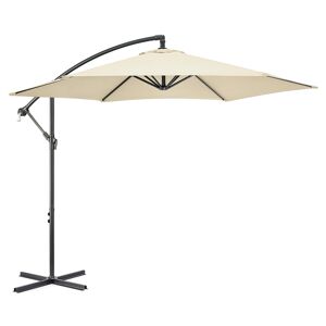 Christow Banana Parasol 3m - Cream - Cream